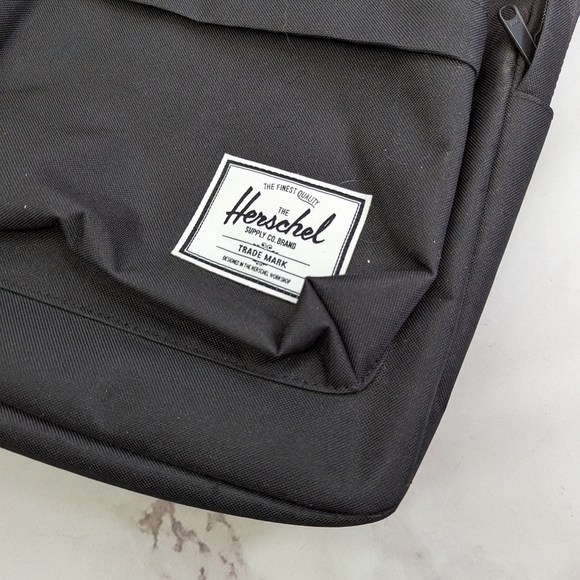 Herschel Backpack Amazon Prime Student Linked In Black Gift Employee Merch Rare - Picture 10 of 16